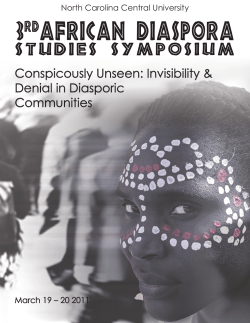 3rdAfrican Diaspora - North Carolina Central University