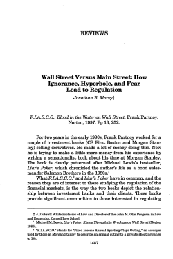 How Ignorance, Hyperbole, and Fear Lead to Regulation