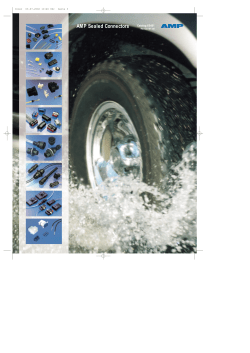 AMP Sealed Connectors - The Connector People