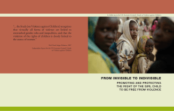 From Invisible to Indivisible - Promoting and Protecting the