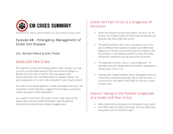 Episode 68 Sickle Cell Disease