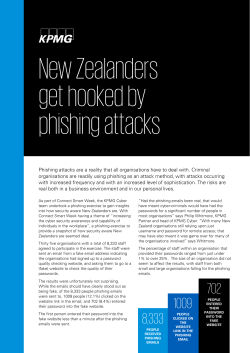 Phishing attacks are a reality that all organisations have to deal with