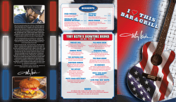 TOBY KEITH`S SIGNATURE DRINKS