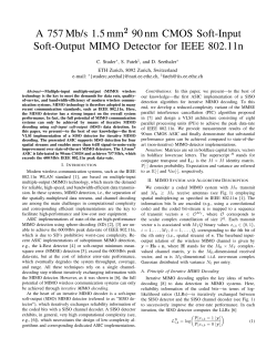 A 757 Mb/s 1.5 mm 90 nm CMOS Soft-Input Soft