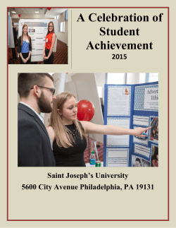 A Celebration of Student Achievement