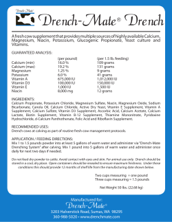 DM Drench Tech Sheet (English) - Drench-Mate