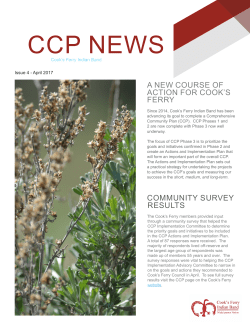 CCP NEWS - Cook`s Ferry Indian Band