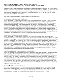 McNair HS - GADOE Georgia Department of Education