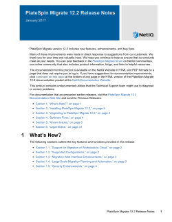 PlateSpin Migrate 12.2 Release Notes