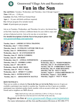 Fun in the Sun - Greenwood Village