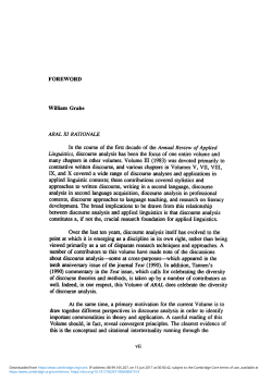 Aral XI Rationale - Cambridge University Press