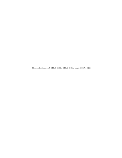 Descriptions of SHA-256, SHA-384, and SHA-512