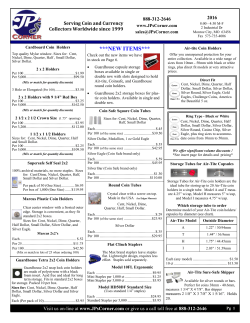 2016 Catalog - JP`s Corner