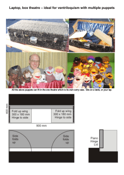 Puppet Theatre Patterns pdf