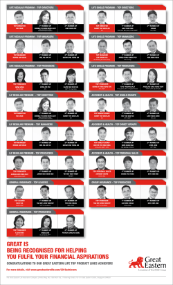 great is being recognised for helping you fulfil