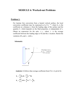 Question Bank-Convection