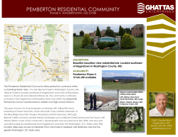 PeMBerton resiDential CoMMunity