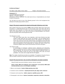 Architectural Design 1