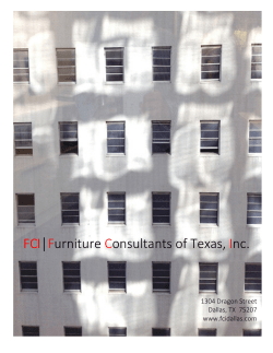 FCI  Furniture Consultants of Texas, Inc.