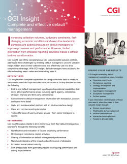 CGI Insight