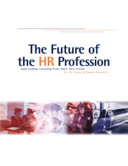 The Future of the HR Profession