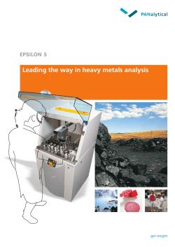 Leading the way in heavy metals analysis