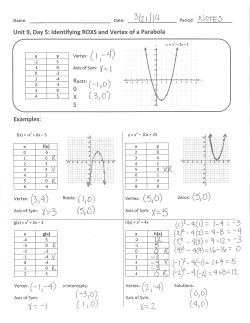 X Vertex" 5 - algebra1kraus