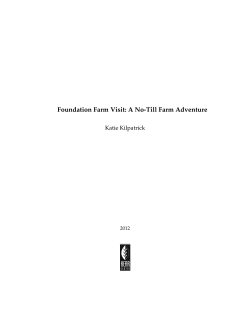 Foundation Farm Visit: A NoTill Farm Adventure