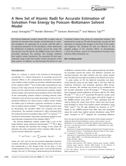 A new set of atomic radii for accurate estimation of solvation free