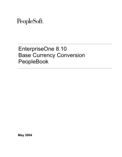 Base Currency Conversion