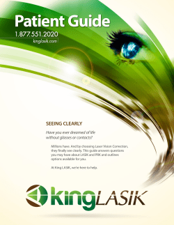 Patient Guide - Screen