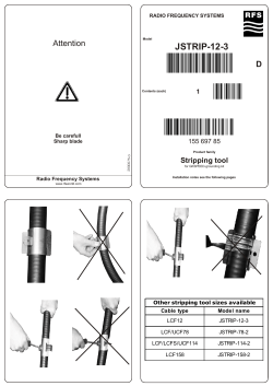 jstrip-12-3 - Radio Frequency Systems