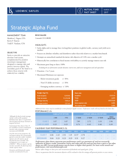 Strategic Alpha Fund