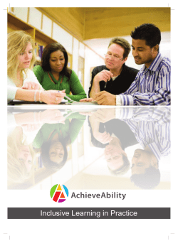 Inclusive Learning in Practice