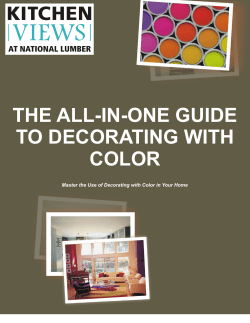 The All-in-One Guide to Decorating with Color