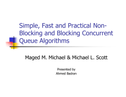Simple, Fast and Practical Non-Blocking and Blocking Concurrent