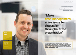 English - The Data Quadrant Model