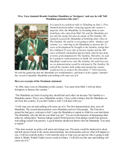 Jammeh`s Genocidal-Comments-Against-the-Ethnic