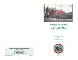 Douglas County Code of the West