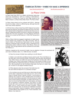 La Raza Unida - americanaction.us