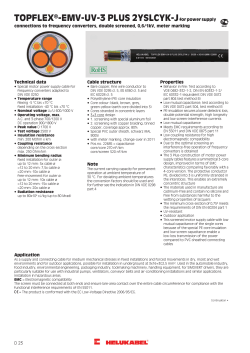 TOPFLEX&reg;-EMV-UV-3 PLUS 2YSLCYK-Jfor power