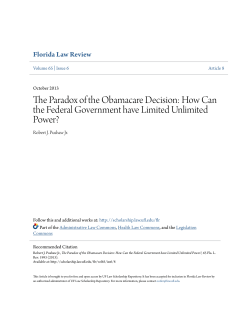 The Paradox of the Obamacare Decision