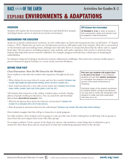 Activities for Grades K-2 - American Museum of Natural History