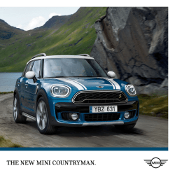 THE NEW MINI COUNTRYMAN.