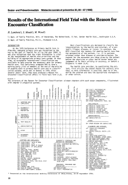 Results of the international field trial with The Reason