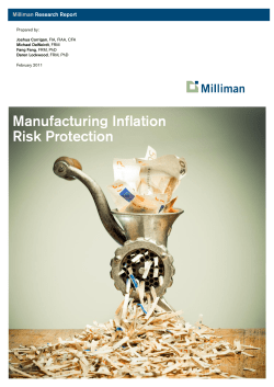 Manufacturing Inflation Risk Protection