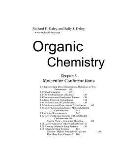 Molecular Conformations