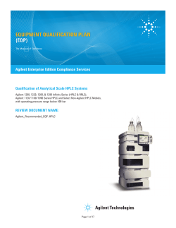 equipment qualification plan (eqp)