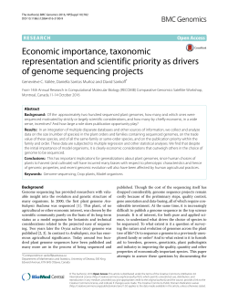 Economic importance, taxonomic representation and