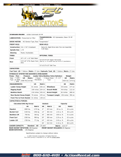 Terramite T5C - Action Rental